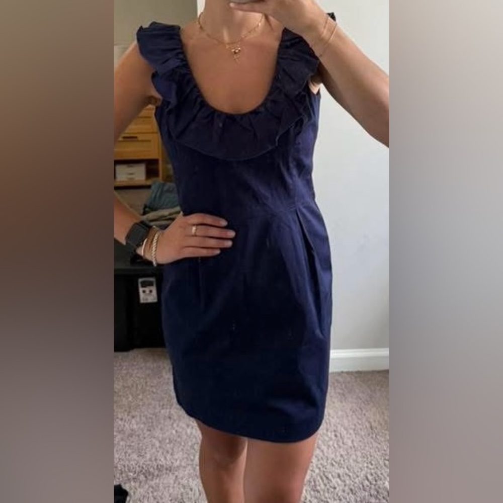 Emma Graham Navy Dress